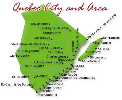 Quebec City And Area Region In Quebec, Canada | Come Explore Canada